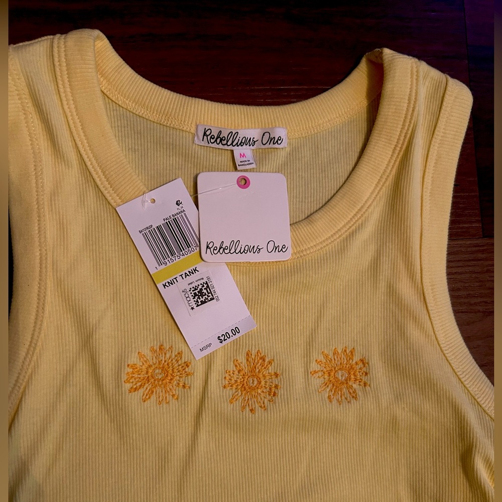 Sunflower Rebellious One Knit Tank